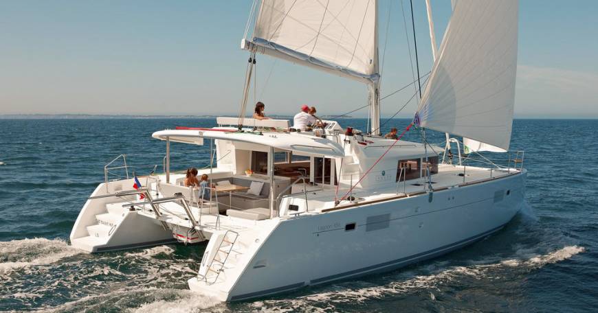 Catamaran Lagoon 450F Charter In Croatia 