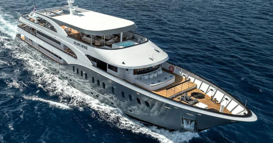 AGAPE ROSE Luxury Yacht for Charter in Croatia 