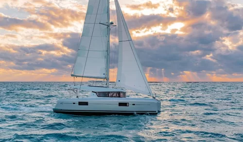 Lagoon 42 charter catamaran croatia