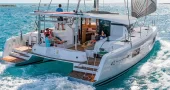 Lagoon 42 3+2 cab charter catamaran croatia 3