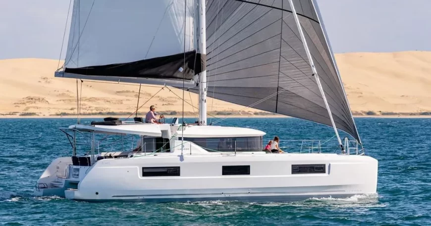 Lagoon 46 4+1 cab catamaran charter croatia